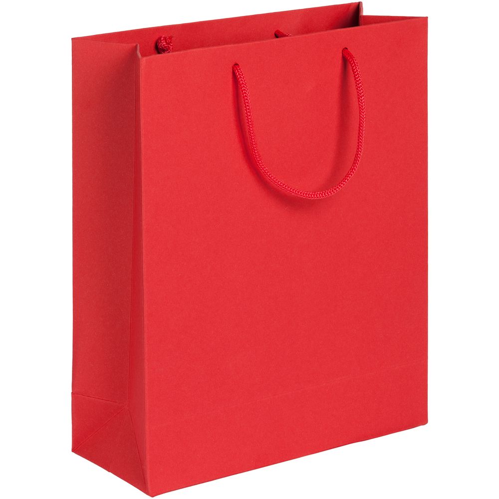 Пакет бумажный красный