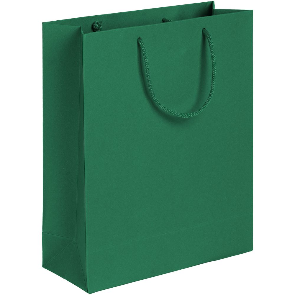 Пакет бумажный зеленый