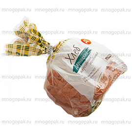 Брендированный пакет для хлеба магазина Дикси