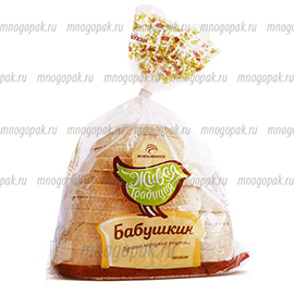 Пакет для упаковки продукции хлебозаводов