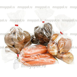 Полипропиленовые пакеты для  упаковки овощей