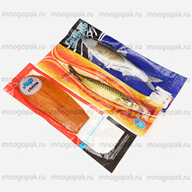 Пакеты для фасовки тушек соленой, копченой рыбы, морепродуктов