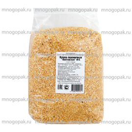 пакет БОПП для пшеничной крупы