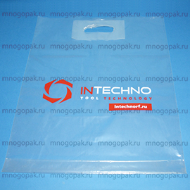 Пакет с шелкографией для компании Intechno