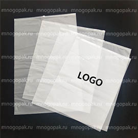 пакеты zip-lock с логотипом