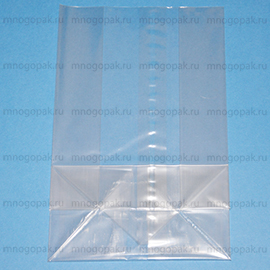 Пакет из прозрачной полимерной пленки