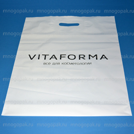 Полиэтеленовый пакет с флексопечатью для упаковки