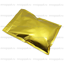 Золотой металлизированный пакет