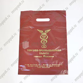 Фасовочный ПВД пакет с логотипом
